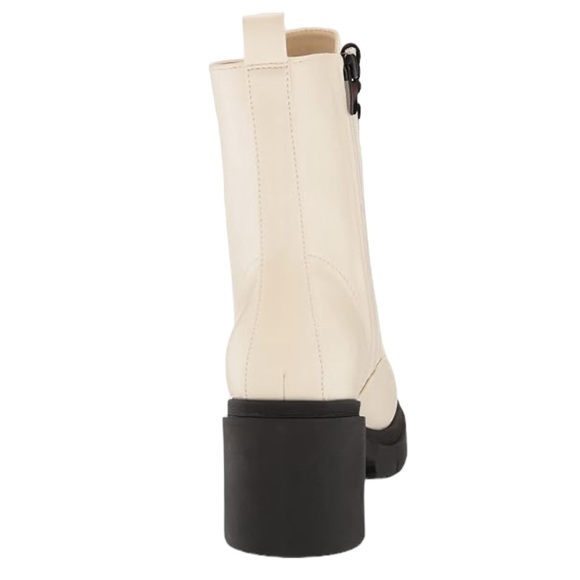 NEW Nine West Juna Heeled Combat Boots Women's Size 7.5 - Picture 4 of 12